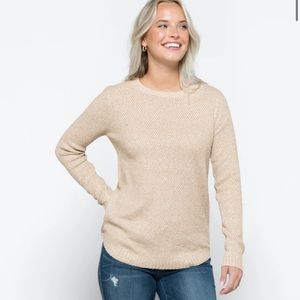 Nicole textured sweater by pink clover